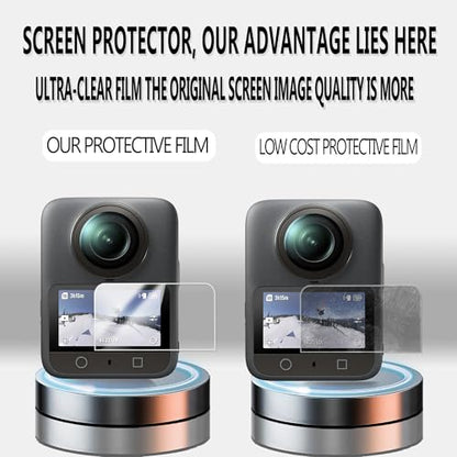 Tempered Glass Film For DJI Osmo 360 Screen Protector 2-Pack