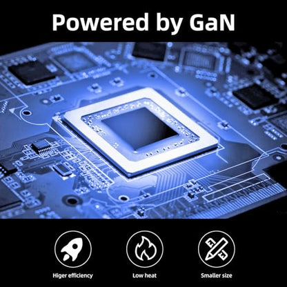 USB C GaN 30W Fast Charging Block(Non-Foldable),PPS PD3.0 Mini Type C Charger for iPhone 17/16/15/14/13/12,Galaxy S25/24/23/22,iPad/AirPod/Apple Watch,Pixel(Cable Not Include)