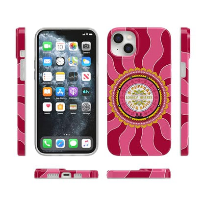 Casely iPhone 14 Plus Case | Lonely Hearts Club | The Beatles SGT. Pepper's | Compatible with MagSafe | Classic Ultra Slim Design - color: Lonely Hearts Club | The Beatles Sgt. Pepper's