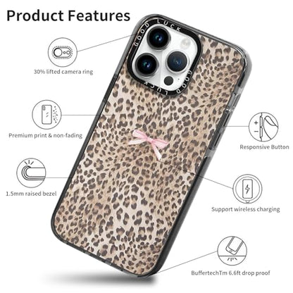 2 Pack Cute Cheetah Print Phone Case for iPhone 13 Pro Max Pink Bow Case 6.7", Clear Coquette Fashion Luxury Leopard Pattern Design Girls Women Funda Shockproof Soft TPU Protection Cover - color: Cheetah Print 04, size: iPhone 13 Pro Max