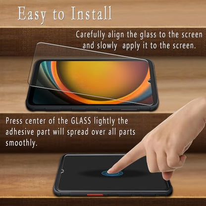 Screen Protector for Samsung Galaxy Xcover 7/7 Pro Tempered Glass - color: Clear-Galaxy Xcover 7 Pro