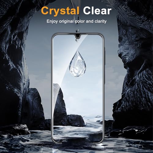 LYWHL 3 Pack for Samsung Galaxy A17 5G Tempered Glass Screen Protector - size: Samsung Galaxy A17
