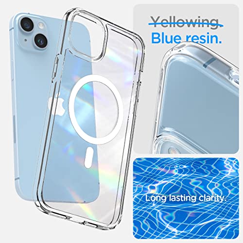 Spigen for iPhone 14 Case, Ultra Hybrid MagFit [Anti-Yellowing] [Compatible with Magsafe] - Clear - color: Clear, size: iPhone 14