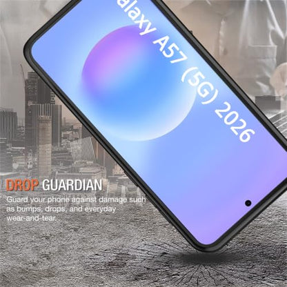 Battery Case for Galaxy A57,12000mAh Portable Protective Smart Wireless Charging Case Support Carplay Compatible with Galaxy A57 (6.7 inches)Rechargeable Extended Battery Charger Cover(Black) - size: for Galaxy A57