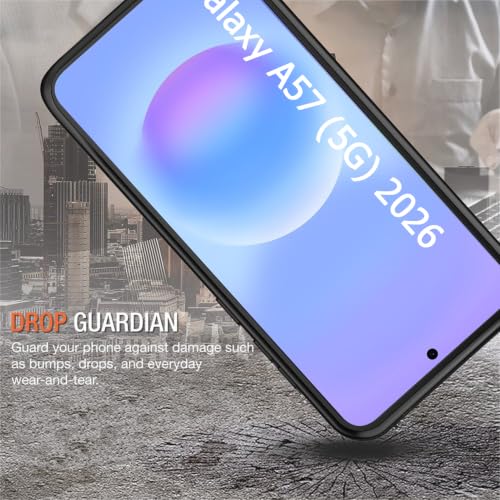 Battery Case for Galaxy A57,12000mAh Portable Protective Smart Wireless Charging Case Support Carplay Compatible with Galaxy A57 (6.7 inches)Rechargeable Extended Battery Charger Cover(Black) - size: for Galaxy A57