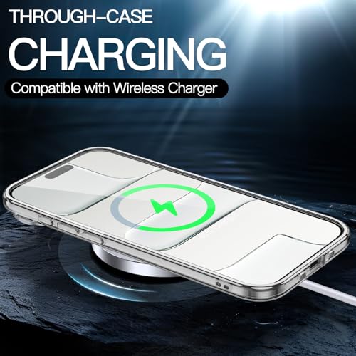 JETech Case for iPhone Air, Anti-Yellowing, Clear | Shockproof Protection, Scratch Resistant Hard PC Back, Durable Transparent TPU Bumper - color: Clear, size: iPhone Air