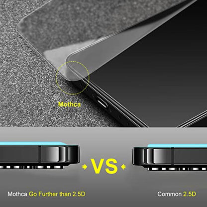 Mothca Matte Glass Screen Protector for iPhone 14 Pro Max Anti-Glare & Anti-Fingerprint Tempered Clear Film Case Friendly Easy to Install Bubble Free 6.7inch Smooth as Silk - size: iPhone 14 Pro Max-6.7 Inch