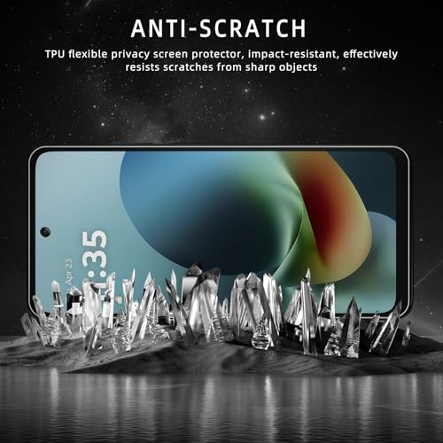for Motorola Edge 60 Neo Privacy Screen Protector Flexible TPU