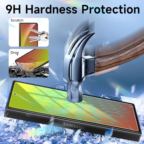 LYWHL 2-Pack Z Fold 8 Ultra Privacy Screen Protector Gradient Colorful - size: Samsung Galaxy Z Fold 8 Ultra