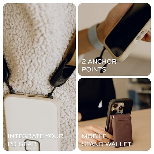 Peak Design Mobile Everyday Phone Case for iPhone 17 Pro Max, Sage, Slim Profile, Drop Protection, Weatherproof Fabric Shell, SlimLink Connects to Mobile Mounts & Gear - color: Sage, style: Everyday Case