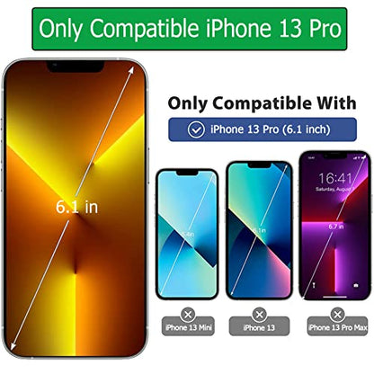 iPhone 13 Pro 10000mAh Rechargeable Portable Battery Case with Wireless Charging, Compatible for iPhone 13 Pro (6.1 inch), Black, Carplay Extended Battery Pack Charger Case - size: iPhone 13 Pro