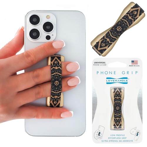 LOVEHANDLE Original Universal Phone Grip - Boho Gold