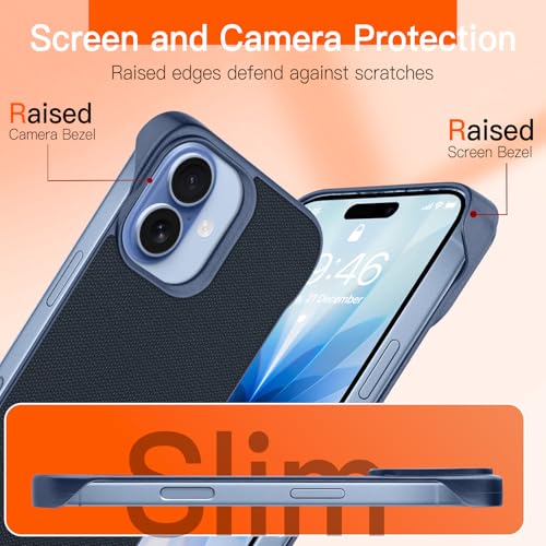 Phone Case Crafted for iPhone 17,Blue - color: Blue, size: iPhone 17