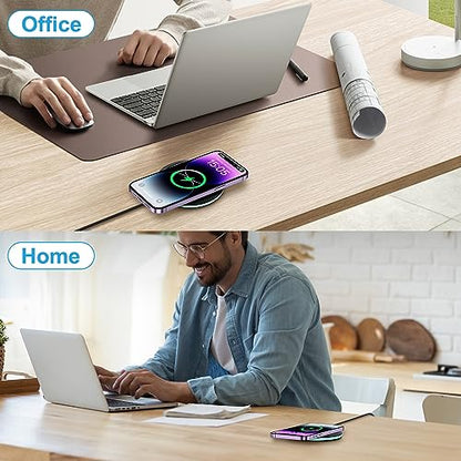 Wireless Charger Fast Charging Pad for Samsung Galaxy S26 FE Ultra S25 S24