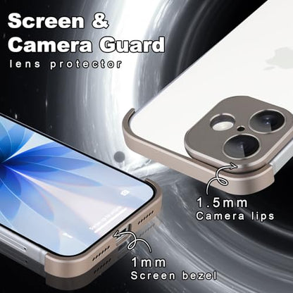 Phone Case Crafted for iPhone 17.Titanium Gray - color: Titanium-gray, size: iPhone 17