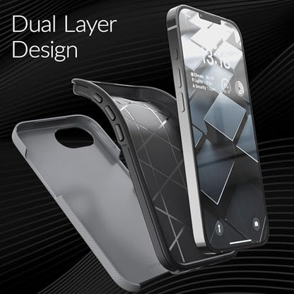 Crave for iPhone 17e Case and iPhone 16e Case, Shockproof Protection Dual Layer Case for iPhone 17e, iPhone 16e (6.1 inch) - Slate - color: Slate