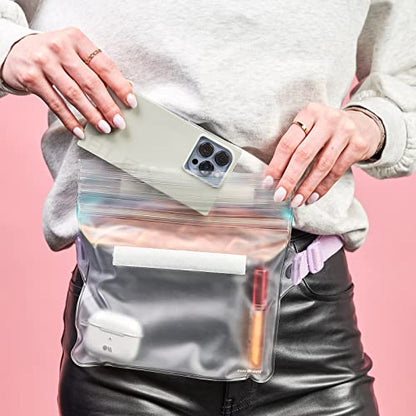 Case-Mate Soap Bubble IP68 Waterproof Fanny Pack - Iridescent - color: Iridescent Clear