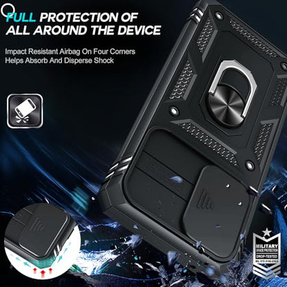 LeYi for Samsung Galaxy A53-5G Phone Case Military-Grade Protection, Black - color: Black, size: Galaxy A53 5G (6.5'')