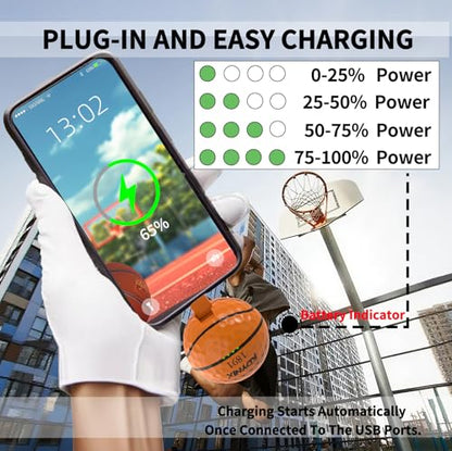 Mini Portable Charger USB C Power Bank 2000mAh Phone Charger Battery Pack Compatible with iPhone 17/17 Air/17 Pro/17 Pro Max/16/16 Plus/16 Pro/16 Pro Max/15 Series, Galaxy Series, Android etc - color: Basketball