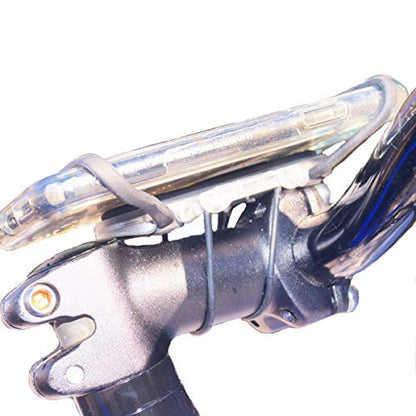 BiKase Superband X: Versatile Bike Handlebar Mount - Universal Cell Phone & Accessory Holder for Cycling, ATV, Stroller