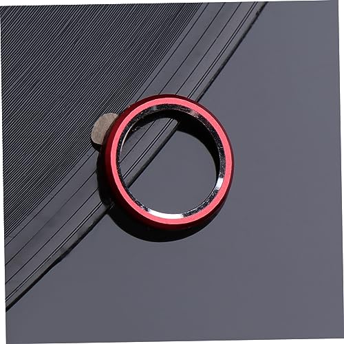 Lurrose 3pcs Metal Lens Protector Ring for Scratch-resistant Camera Lens Guard Circle Easy to Install Protection High-end Metal Texture Red - color: Red