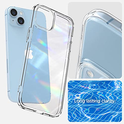 Spigen for iPhone 14 Case, Ultra Hybrid [No Magnet Ring][Anti-Yellowing] - Crystal Clear - color: Crystal Clear, size: iPhone 14