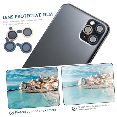 4pcs Phone Lens Protector Compatible Scratch-resistant Thin Cellphone Lens Cover Practical Film for Maximum Camera Coverage High-resolution Friendly Easy to Apply