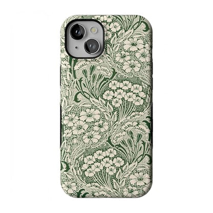 Casely iPhone 15 Plus Case | Mystic Meadow | Green Gardens | Bold Protective Design | Compatible with MagSafe - color: Mystic Meadow | Green Gardens, size: Iphone 15 Plus