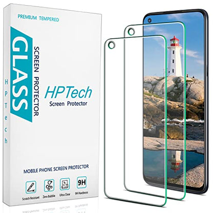 2 Pack Screen Protector for OnePlus Nord N100 Tempered Glass Film - size: OnePlus Nord N100