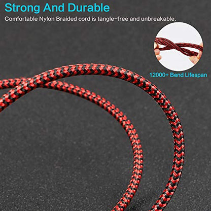 6-in-1 Multi Charging Cable, Charging Cords for Multiple Devices