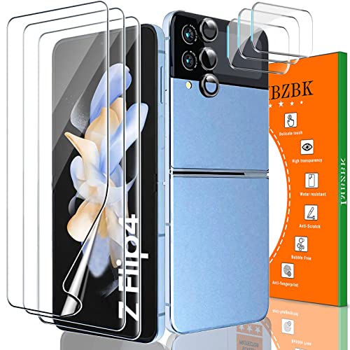 IMBZBK 9 in 1 for Samsung Galaxy Z Flip 4 5G Screen Protector - color: Z Flip 4-Transparent