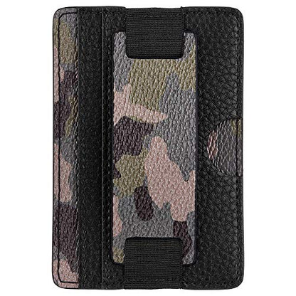 Case-Mate - Stick On Credit Card Wallet - Phone Holder - Loop Pockets - Ultra-Slim Card Holder - Finger Loop for Secure Hold - fit - Apple – iPhone – Samsung – Galaxy – Camo - color: Camo Loop