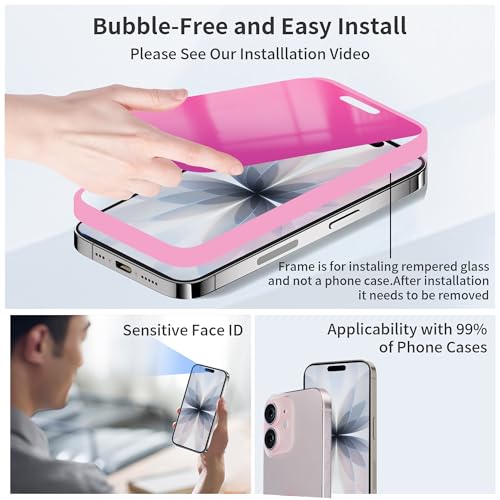 Juvraixo for iPhone Air Privacy Screen Protector 6.5 inch 17 Air