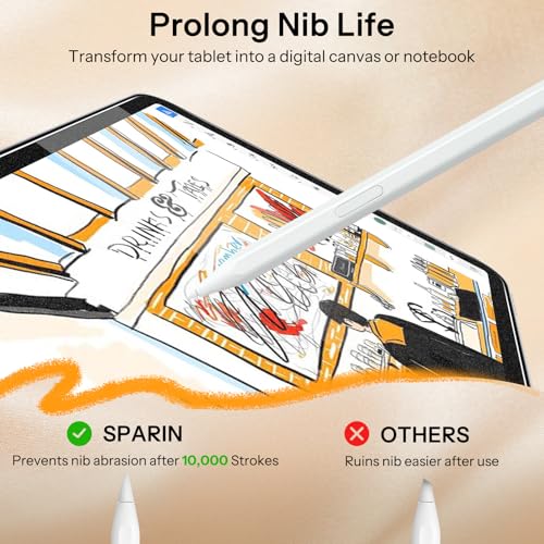SPARIN 13.1’’ Paper Screen Protector for Samsung Galaxy Tab S10 FE Plus - size: Galaxy Tab S10 FE Plus 13.1 Inch