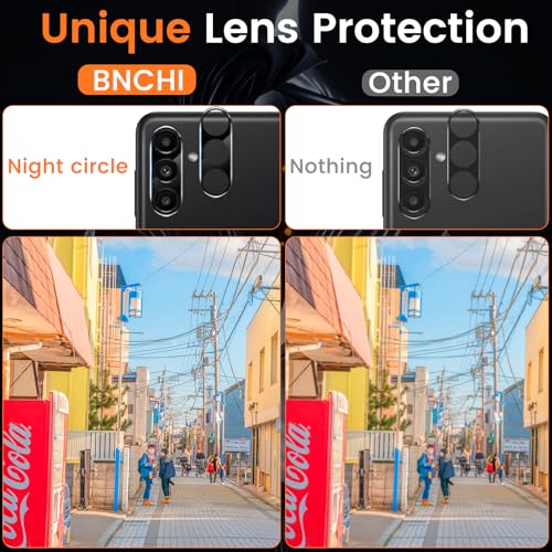 3+3 Pack for Samsung Galaxy A13 5G Privacy Screen Protector with Camera Lens Protector, Anti-Spy Tempered Glass Film, 9H Hardness, Anti-Scratch, Touch Sensitive - size: Galaxy A13