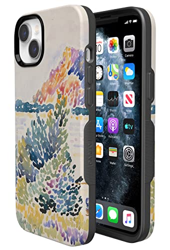 Casely iPhone 15 Plus Case | Calm Waters | The Met Museum | Bold Protective Design | Compatible with MagSafe - color: Calm Waters | The Met Museum