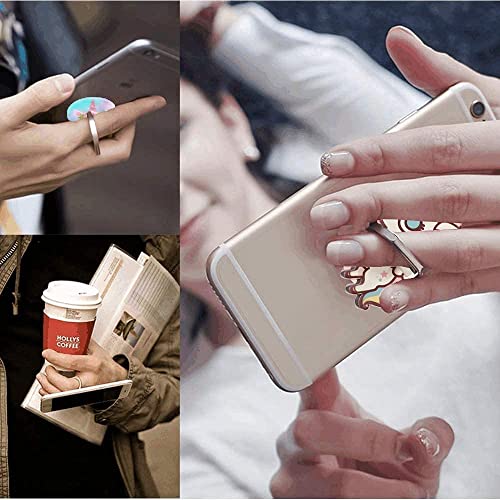 4PACK Phone Ring Holder Stand, Cute Mermaid Ring Stand Holder 360 Rotation Finger Grip Mount for Smartphones and Tablets (Mermaid) - color: Mermaid