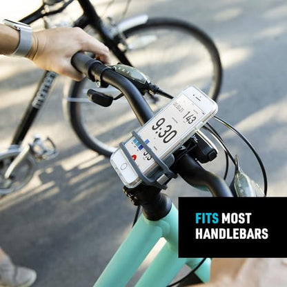 Nite Ize HandleBand Universal Smartphone Bike Handlebar Mount, Charcoal