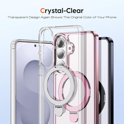 Clear Case for Samsung Galaxy S26 Plus with Stand 6.7",Clear - color: Clear, size: Samsung Galaxy S26 Plus