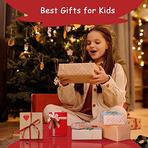 Kids Earbuds with Storage Case for Back to School, Earbuds for Kids - color: Red
