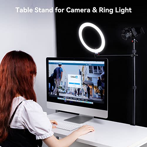 SMALLRIG Camera Desk Mount Table Stand, 13"-35.4" Adjustable Light Stand - style: Clamp 3992