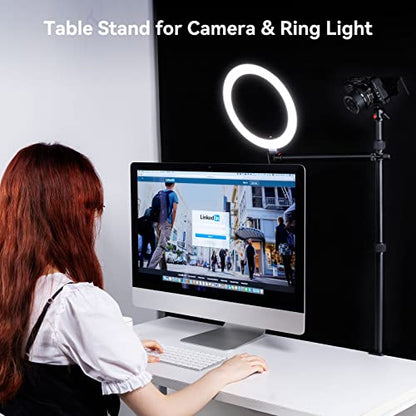 SMALLRIG Camera Desk Mount Table Stand, 13"-35.4" Adjustable Light Stand - style: Clamp 3992