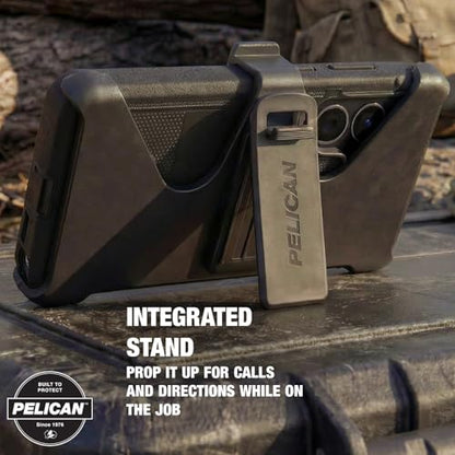 Pelican Voyager Samsung Galaxy S26 Plus Case - Rugged Phone Case - Black | Magnetic & Wireless Charging Case with 24ft Military-Grade Drop Protection & Belt Clip Holster for Samsung Galaxy S26 Plus - color: Voyager Black, size: Samsung Galaxy S26 Plus