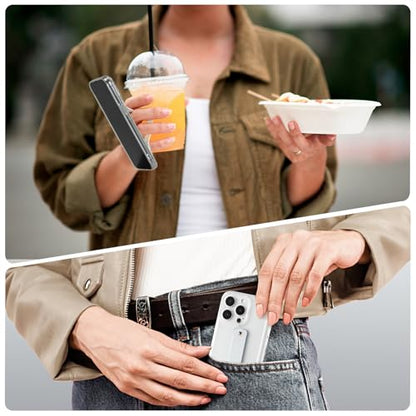 CoBak Hand Strap Holder for Kindle/Tablet - Lightweight TPU - color: Clear White