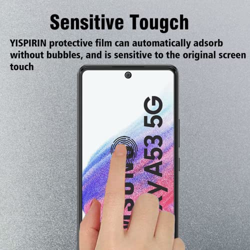 Privacy Screen Protector for Samsung Galaxy A53 + Lens Protector - size: Samsung Galaxy A53 5G
