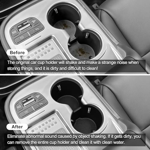 smabee Console Console Cup Holder Insert for Hyundai IONIQ 9 2026