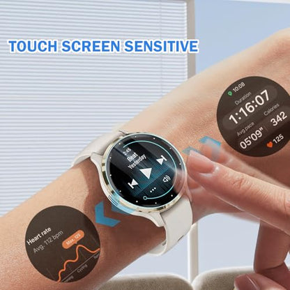 6PCS Compatible for Garmin Venu 3S 41mm Smartwatch Screen Protector Clear，HD Anti-scratch Soft TPU [Not Glass] with Ultra-thin Protector For Venu 3S Protective Film 41mm - size: Garmin venu 3S 41mm