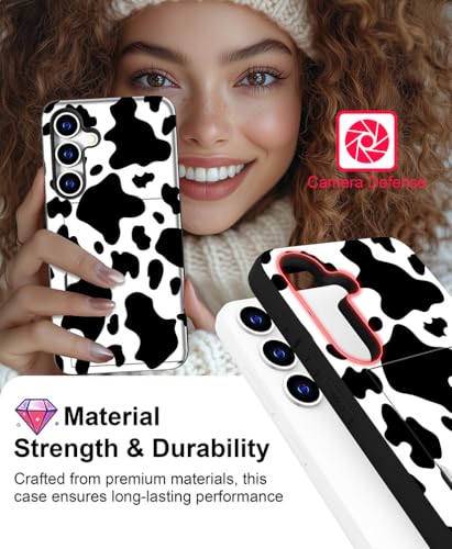 for Samsung Galaxy S24 / S25 Case - Black Cow Deco - color: Black Cow Deco
