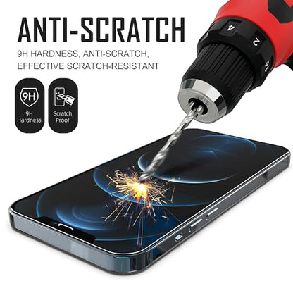 2-Pack Screen Protectors with Installer for IPhone 13/13 Pro/14 - size: iPhone 13/13 Pro/14