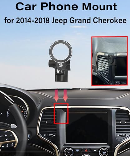 Magnetism Car Phone Holder for Jeep Grand Cherokee 2014-2018 Accessories - size: for 2014-2018 Jeep Grand Cherokee